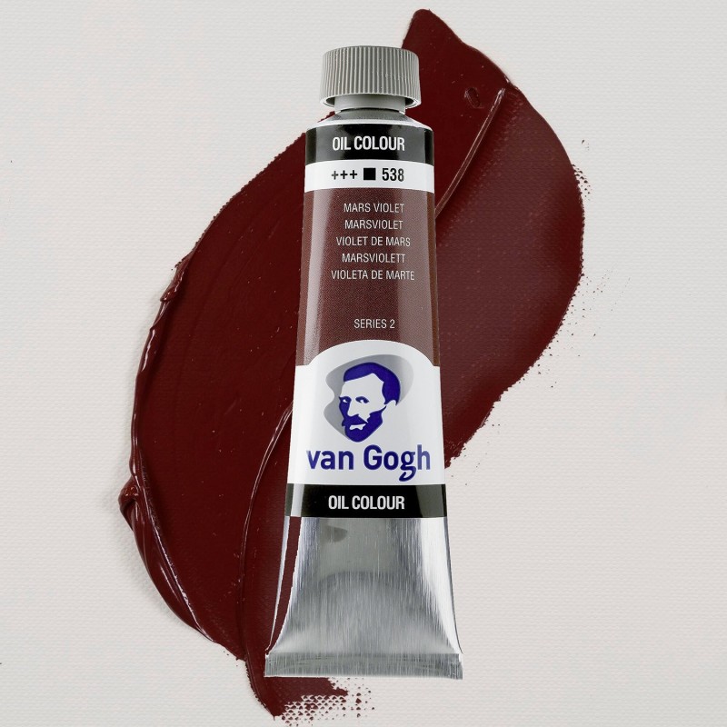 Colori ad Olio Van Gogh Talens - Violetto di Marte (538) tubo da 40 ml