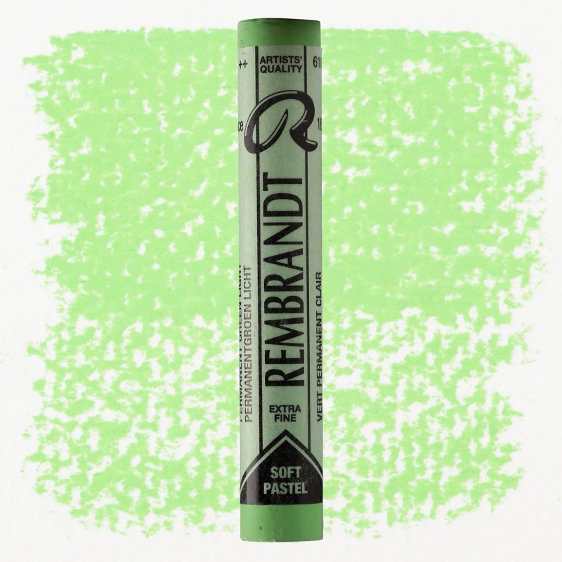 Pastelli Rembrandt Verde Permanente Chiaro n. 8 (618,8)