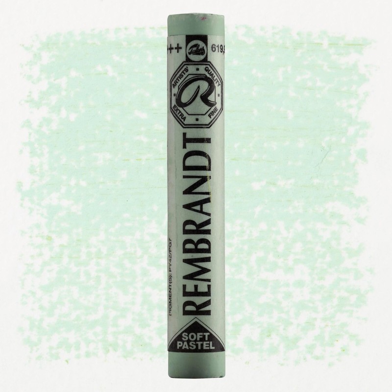 Pastelli Rembrandt Verde Permanente Scuro n. 9 (619,9) Pastelli Rembrandt Verde Permanente Scuro n. 9 (619,9)