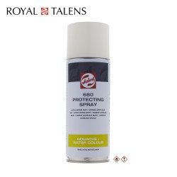 Talens - Protettivo per tempera e acquerello (680) Spray da 400 ml