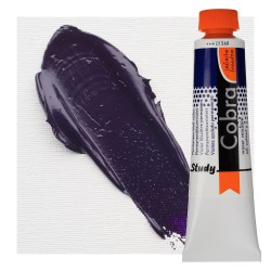 Olio ad Acqua Cobra Study Talens tubo da 40 ml. - Violetto permanente bluastro (568)