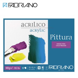 Bellearti-it-Blocchi-per-Acrilico-10-fogli-Pittura-Fabriano-g-mq-400