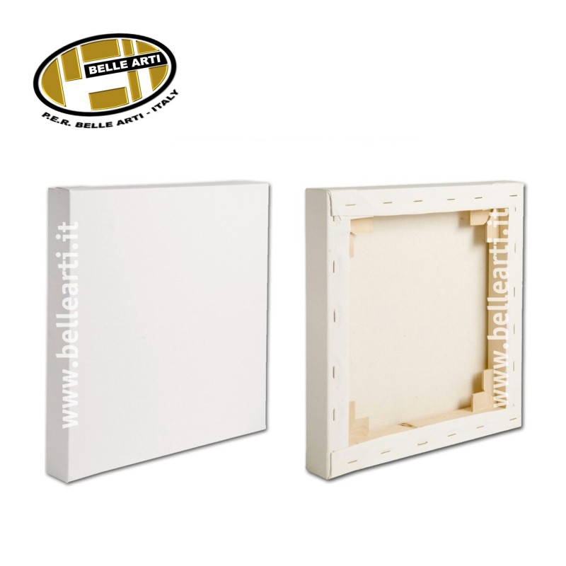 Set Di 5 Tele Per Dipingere Artina 50x70 Cm - 100% Cotone 380g/m², Telaio Legno Spesso 37mm, Premium 3D