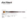 Pennelli Da Vinci - Vario Tip - Piatto a doppio Pelo sintetico Nova e Top Acryl - Serie 1381