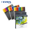 Assortimento di Pennarelli a punta fine e pennello “Aqua Brush duo” Lyra