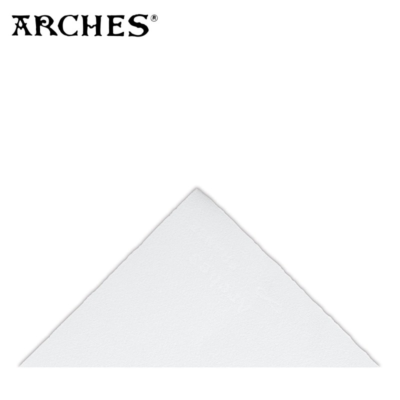 Arches - Blocchi da 20 fogli per acquerello 100% cotone, grana fine 300 g/mq