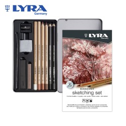 Lyra Sketching Set 11 matite, stick e accessori per Schizzo e Disegno