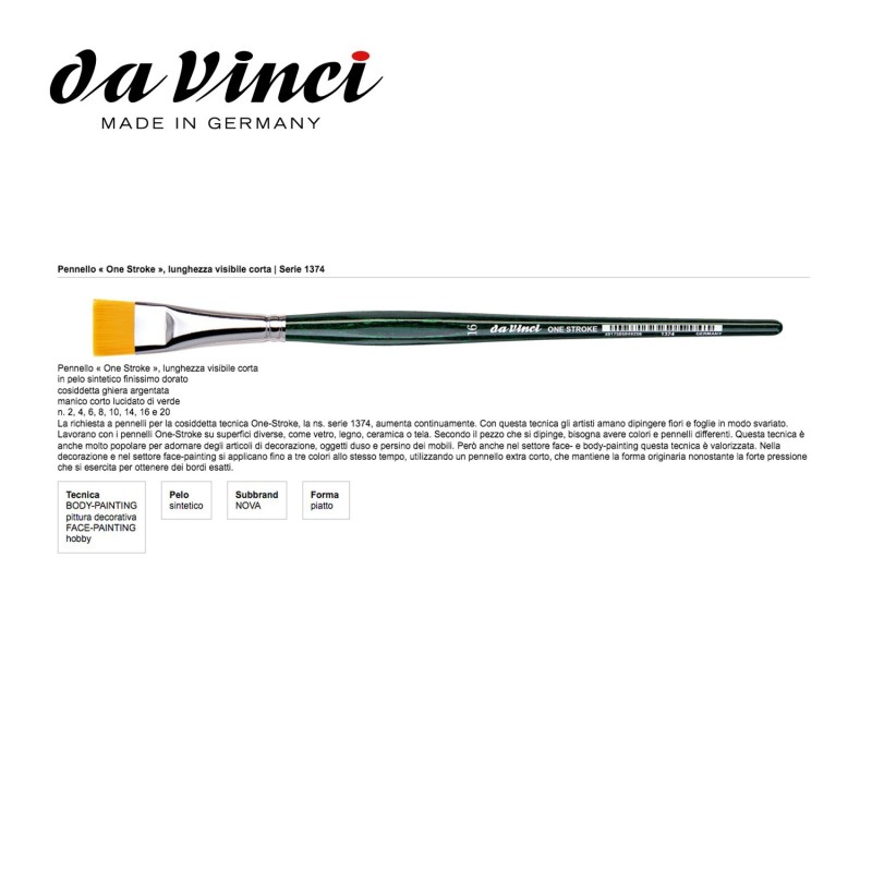 Pennello  Sintetico One Stroke N°2 — immagine 4