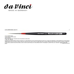 Pennelli Da Vinci - Tondo in Pelo sintetico MICRO-Nova