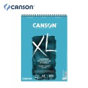 Canson XL Aquarelle - Blocchi di Carta per Acquerello rilegato a spirale - 30 fogli a grana fine da 300 gr. in formato A