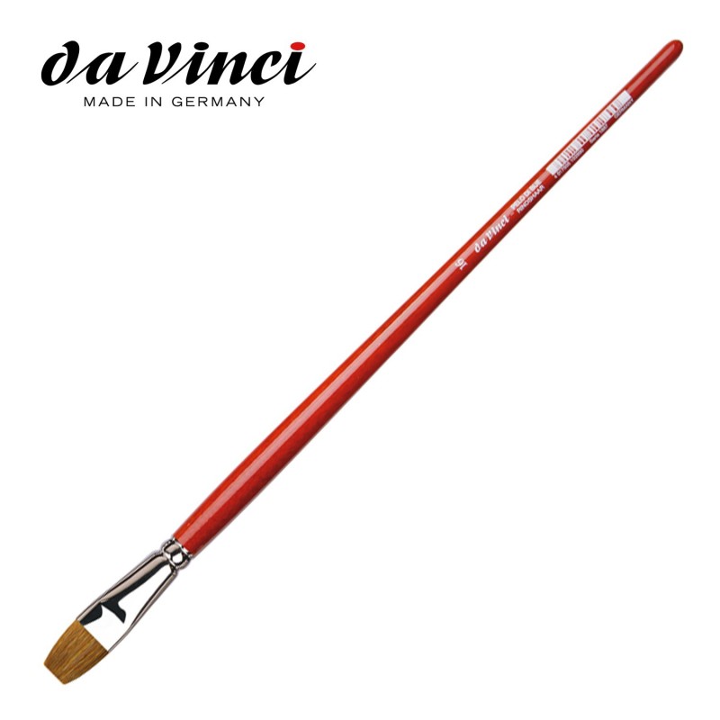 Pennelli Da Vinci - Piatto in Pelo di Bue chiaro - Serie 1887 Pennelli Da Vinci - Piatto in Pelo di Bue chiaro - Serie 1887