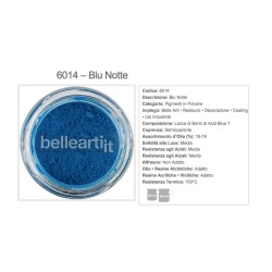 Pigmento in polvere Blu Notte cod. 6014