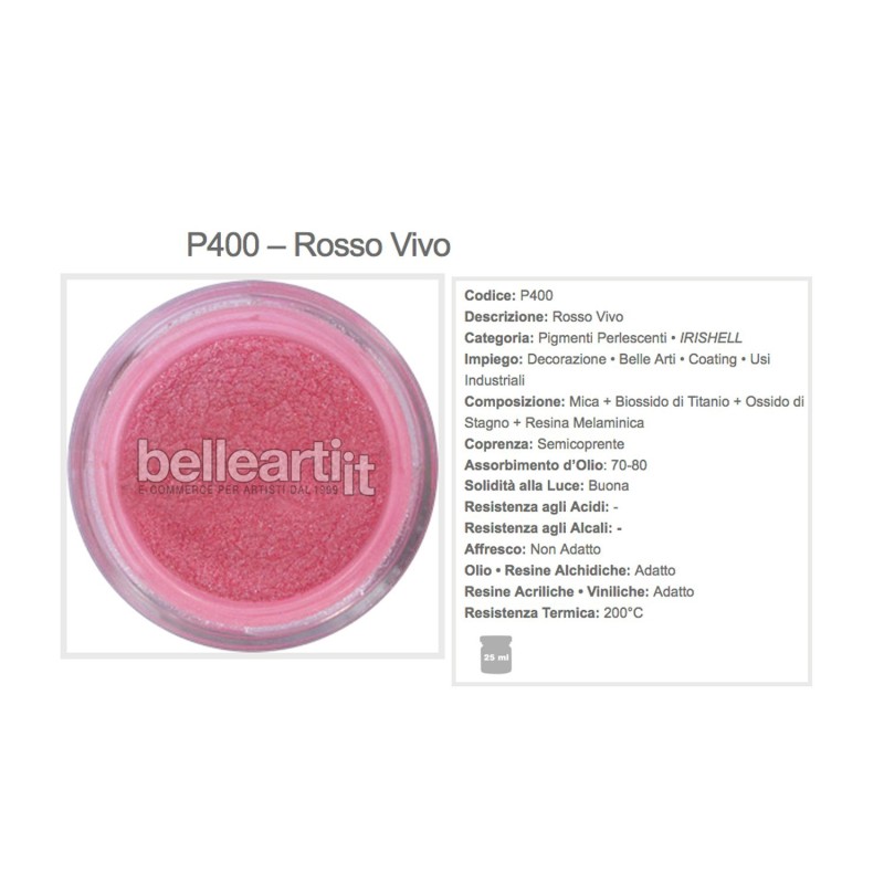 Bellearti-it-Pigmento-Perlescente-Irishell-Rosso-Vivo Bellearti-it-Pigmento-Perlescente-Irishell-Rosso-Vivo