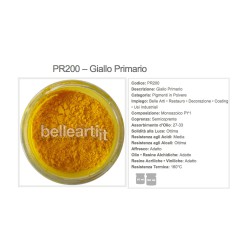 Pigmento in polvere Giallo Primario - (PR200)