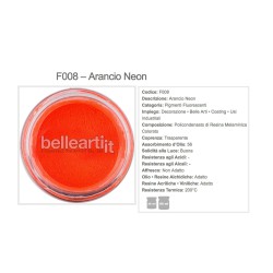 Pigmento Arancio Neon Fluo (F008)