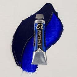 Colori ad Olio Rembrandt Talens - Blu Oltremare Chiaro (505) tubo da 40 ml
