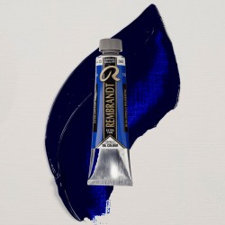 Colori ad Olio Rembrandt Talens - Blu Rossastro Ftalo (583) tubo da 40 ml