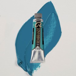 Colori ad Olio Rembrandt Talens - Blu Turchese (522) tubo da 40 ml
