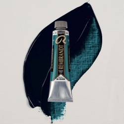 Colori ad Olio Rembrandt Talens - Blu Turchese Ftalo (565) tubo da 40 ml