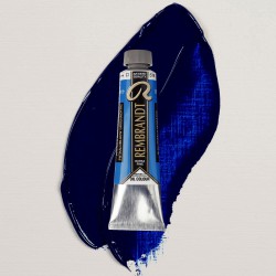 Colori ad Olio Rembrandt Talens - Blu Verdastro Ftalo (576) tubo da 40 ml