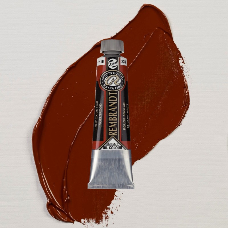 Colori ad Olio Rembrandt Talens - Rosso Inglese (339) tubo da 40 ml Colori ad Olio Rembrandt Talens - Rosso Inglese (339) tubo da 40 ml