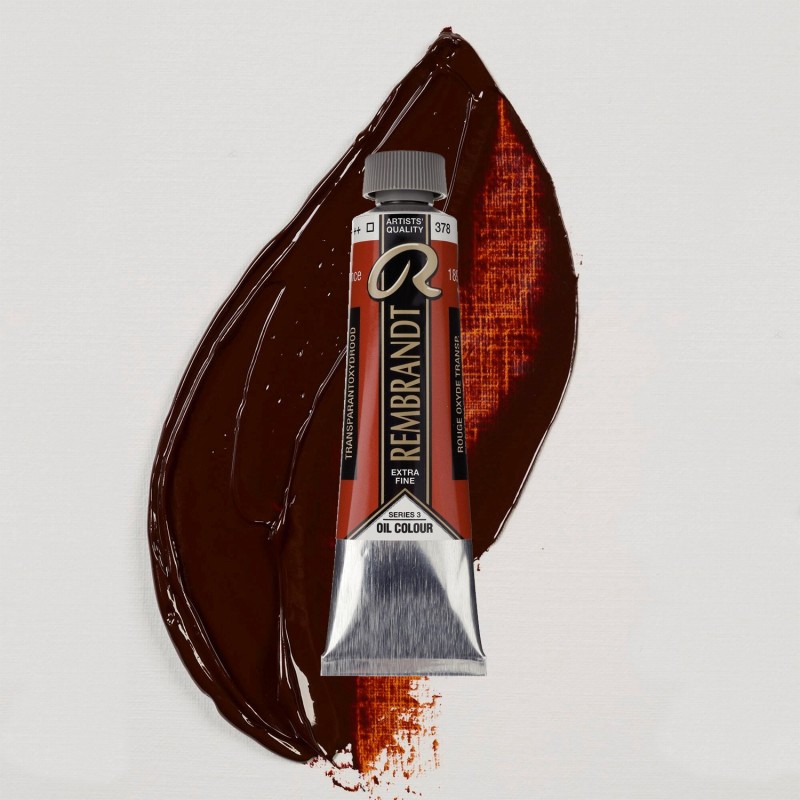 Colori ad Olio Rembrandt Talens - Rosso Ossido Trasp. (378) tubo da 40 ml