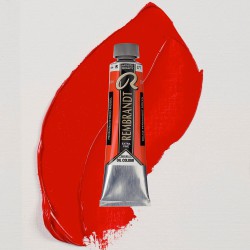 Colori ad Olio Rembrandt Talens - Rosso Permanente Medio (377) tubo da 40 ml