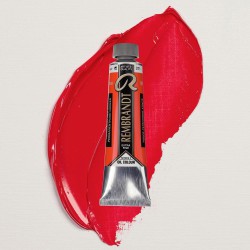 Colori ad Olio Rembrandt Talens - Rosso Permanente Scuro (371) tubo da 40 ml