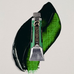 Colori ad Olio Rembrandt Talens - Verde Giallastro Ftalo (681) tubo da 40 ml