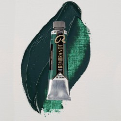 Colori ad Olio Rembrandt Talens - Verde Smeraldo (616) tubo da 40 ml