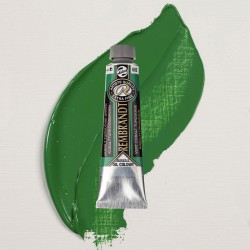 Colori ad Olio Rembrandt Talens - Verde Turchese Cobalto (682) tubo da 40 ml