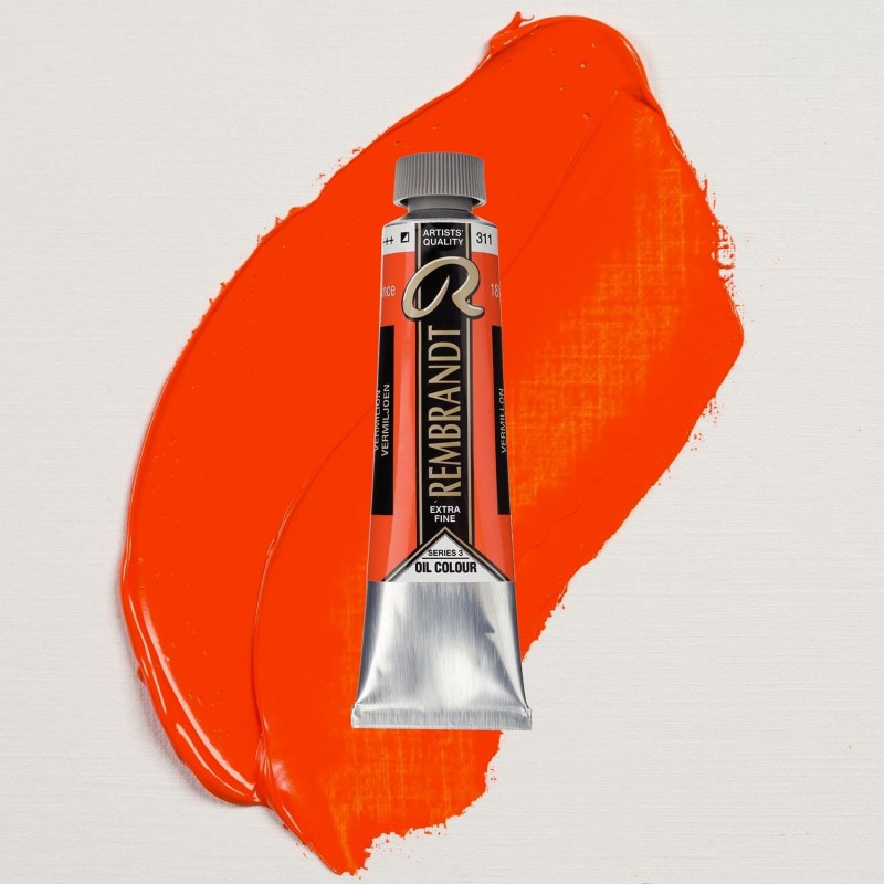 Colori ad Olio Rembrandt Talens - Vermiglione (311) tubo da 40 ml Colori ad Olio Rembrandt Talens - Vermiglione (311) tubo da 40 ml