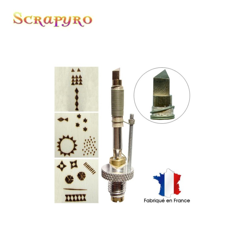 Punta Pyrographe a Triangolo n. R20 Punta Pyrographe a Triangolo n. R20