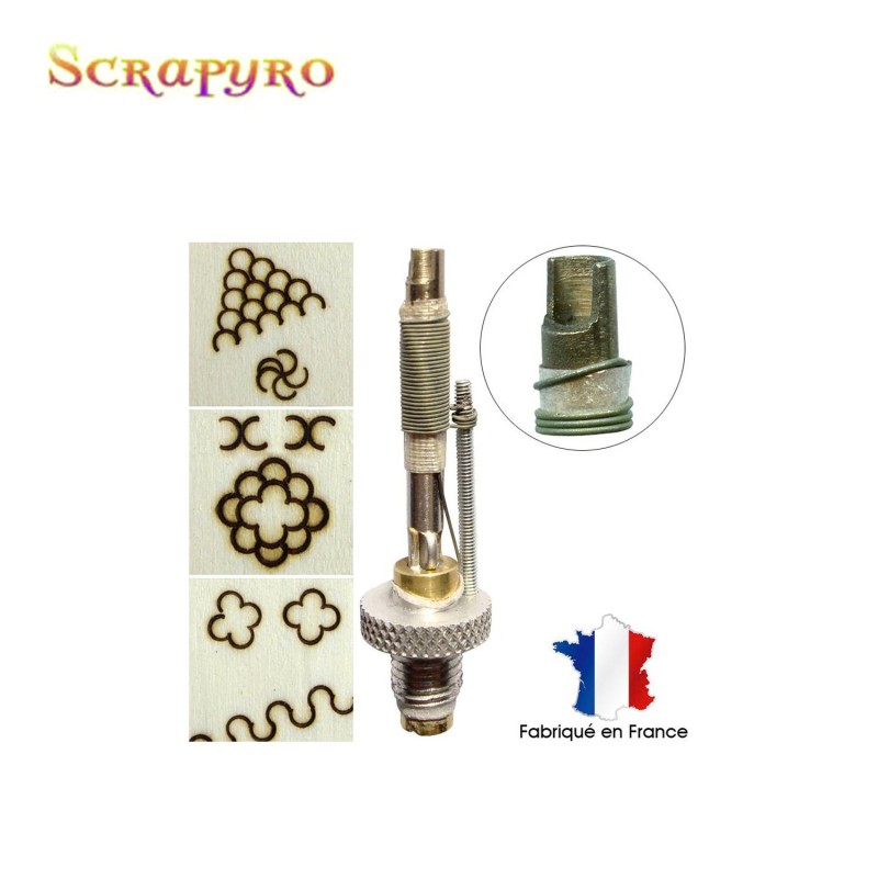 Punta Pyrographe Semicerchio n. D24 Punta Pyrographe Semicerchio n. D24