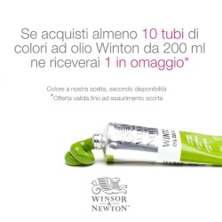 IN OMAGGIO 1 tubo da 200 ml di colore ad olio Winton se ne acquisti 10