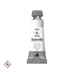 Acquerelli Maimeri Blu - Tubo da 12 ml. - Bianco di China (103)