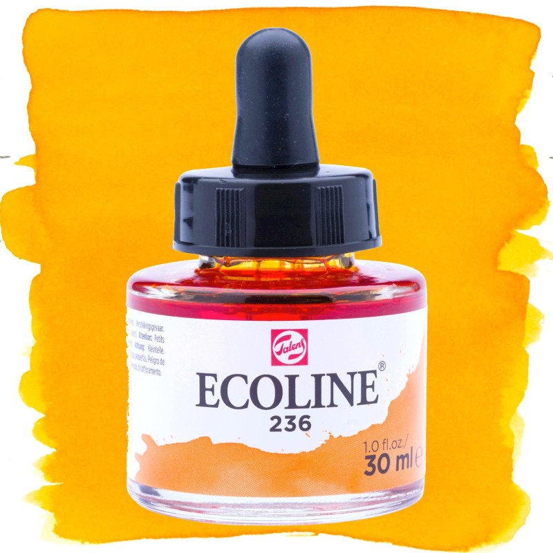 Bellearti-it-Acquerello-liquido-Talens-Ecoline-Arancio-chiaro