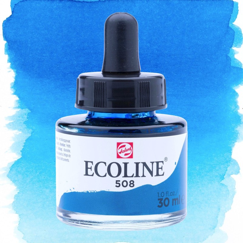 Bellearti-it-Acquerello-liquido-Talens-Ecoline-Blu-di-Prussia