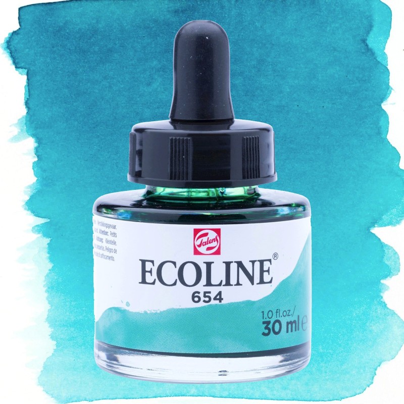 Bellearti-it-Acquerello-liquido-Talens-Ecoline-Verde-Pino