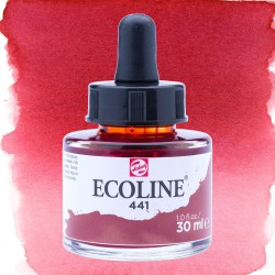 ECOLINE Talens acquerello liquido Mogano (441). Flacone in vetro da 30 ml