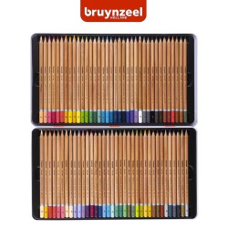 Bruynzeel Expression - Set da 72 matite colorate in scatola di metallo