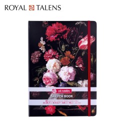 Talens Art Creation - Sketchbook “Flowers” formato A4 - 80 fogli rilegati da 140 gr.