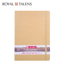 Talens Art Creation - Sketchbook “Kraft Paper” formato A4 - 80 fogli rilegati da 140 gr.
