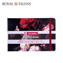 Talens Art Creation - Sketchbook “Flowers” formato A4 - 80 fogli rilegati da 140 gr.