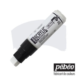 Pébéo Acrylic Marker - Pennarello Acrilico Bianco - Punta da 5 a 15 mm