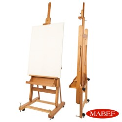 Cavalletto da Pittura Mabef Mod. M/06 - da Studio con asta telescopica per tele fino a 225 cm