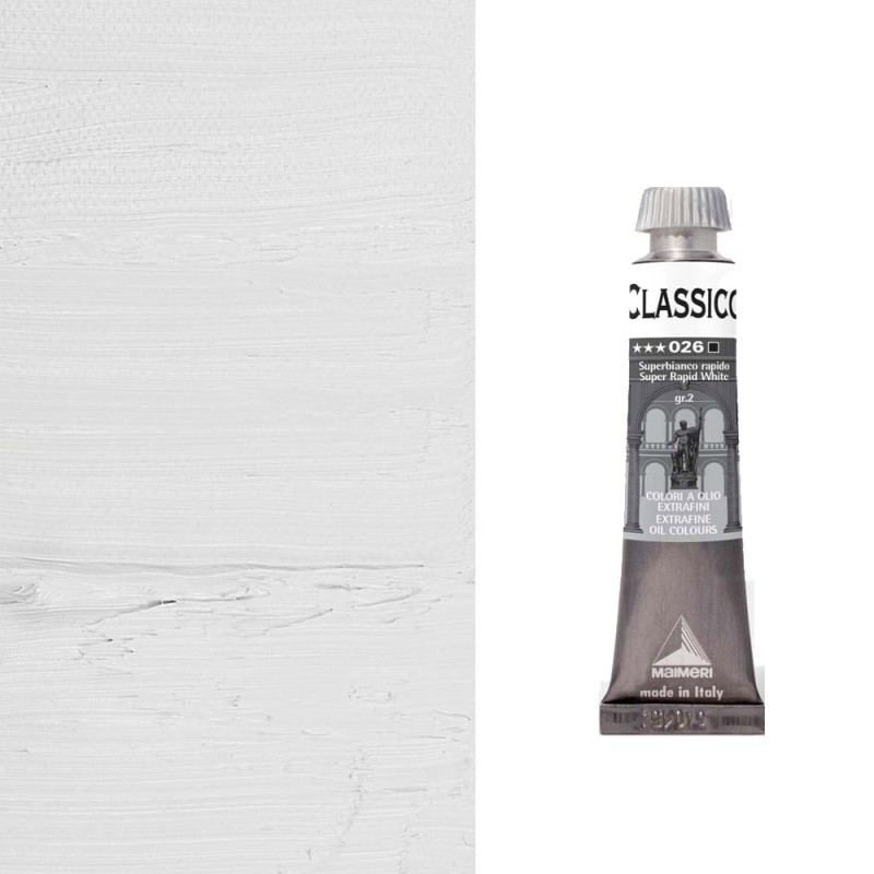 Colori ad Olio Maimeri "Classico" Superbianco Rapido (026)