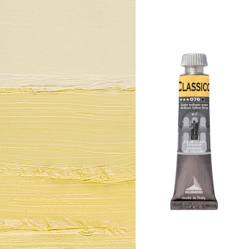 Colori ad Olio Maimeri "Classico" Giallo Brillante Scuro (076)