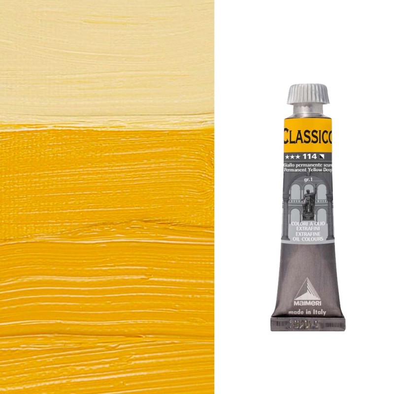 Colori ad Olio Maimeri "Classico" Giallo Permanente Scuro (114) Colori ad Olio Maimeri "Classico" Giallo Permanente Scuro (114)