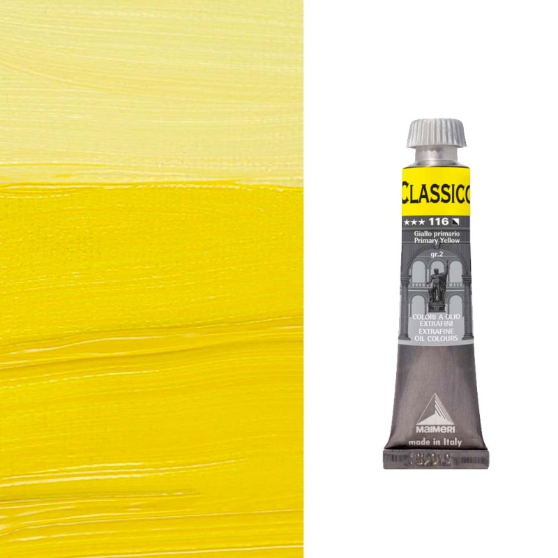 Colori ad Olio Maimeri "Classico" Giallo Primario (116)